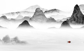 别墅 清晰高清山水 TiF分层