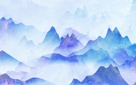 简约 清晰高清山水 TiF分层