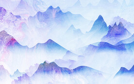 大气 清晰高清山水 TiF分层