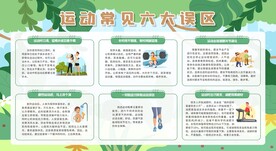 运动健身健康教育宣传栏