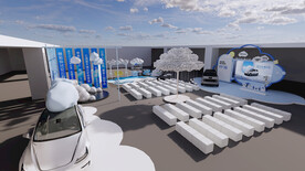 ens渲染 云朵主题美陈