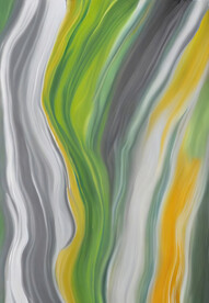 简约抽象肌理画