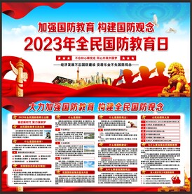 2023年全民国防教育日