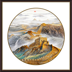江山如画长城装饰画