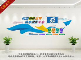 计算机室文化墙