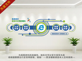 计算机室文化墙