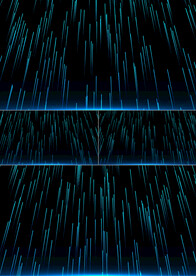 粒子光线晚会背景AE模板