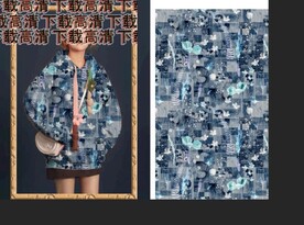 大牌花  抽象花  手绘花  