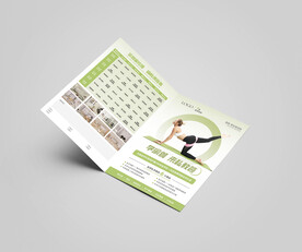 游泳健身瑜伽普拉提单页图片