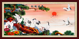 松鹤图