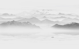 新中式水墨画