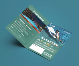 游泳健身瑜伽普拉提单页图片