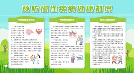 慢性病展板