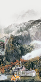 爆款 极简新玄关画 TiF分层