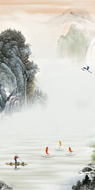 古风 轻奢高清玄关 Tif分层