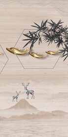 中式 高雅玄关新画 tiF分层