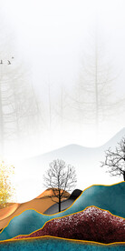 新传 大气新玄关画 Tif分层