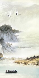 人气 简约新画玄关 Tif分层