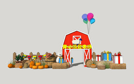 休闲农园景观牌