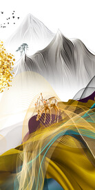 现代 中式简约玄关 TIF分层