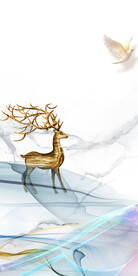 高清 简约新款玄关 tif分层