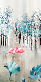 奢华 最新轻奢玄关 Tif分层