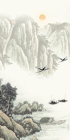 爆款 大气简约玄关 TiF分层