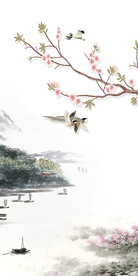 高雅 大气简约玄关 TiF分层