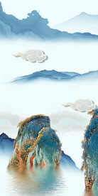 现代 中式玄关新品 Tif分层