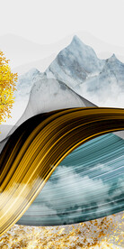 大气 清晰极简玄关 TiF分层