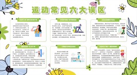 运动健身健康教育宣传栏