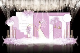 小众婚礼背景设计