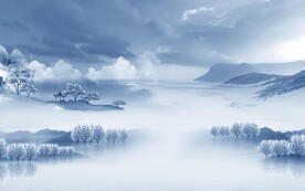 别墅 简约高档山水 Tif分层