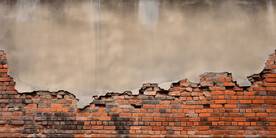 复古斑驳红砖水泥墙背景墙壁画
