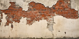 复古斑驳红砖水泥墙背景墙壁画