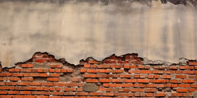 复古斑驳红砖水泥墙背景墙壁画