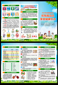 2023年全国高血压日折页