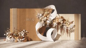 咖色而婚礼草图大师su模型