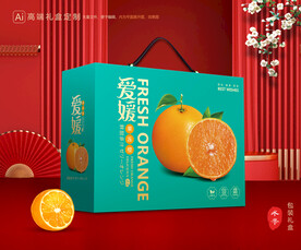 爱媛包装 果冻橙礼盒