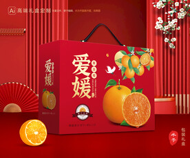 爱媛包装 果冻橙礼盒
