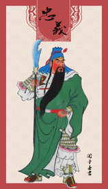 关羽画像关羽