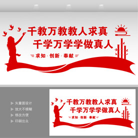 教师办公室文化墙