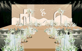 婚礼舞台效果图