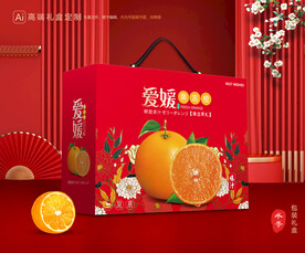 爱媛包装 果冻橙礼盒