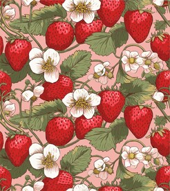 草莓化妆品包装素材矢量图