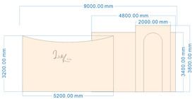婚礼舞台背景板