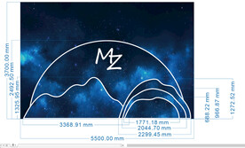 欧式婚礼舞台背景板