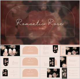 迷雾舒缓美妆ppt模板