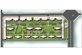 小区景观方案设计彩色平面图原件