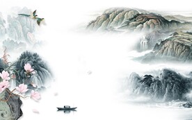 新款 清晰背景山水 TIF分层